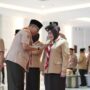 Resmi Dilantik, Suhardi Duka Pimpin Mabida dan Suraidah Ketua Kwarda Gerakan Pramuka Sulbar Periode 2025-2030