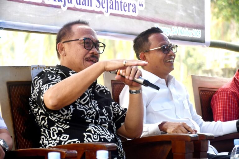 Suhardi Duka Dukung Pemkab Polman Bangun Irigasi Rp25 Miliar di Desa Paku