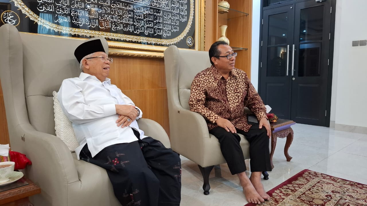 KH. Ma’ruf Amin Dukung Penguatan Media Siber Nasional dan HPN 2026 di Banten