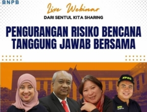 Akses Kebencanaan Mutakhir: BPBD Sulbar Ikuti Live Webinar Pusdiklat BNPB