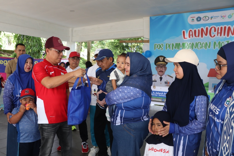 Akselerasi Penanganan Stunting, Sekda Sulbar Resmikan Pos Maju Sejahtera