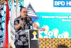 Suhardi Duka Buka Forbisda HIPMI Sulbar, Tekankan Kolaborasi Pilar Ekonomi