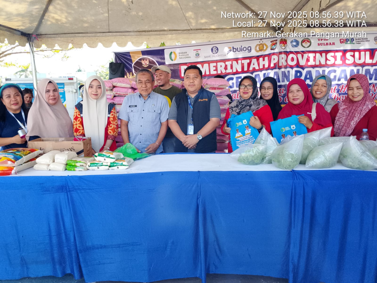 Pemprov Sulbar Pastikan Stok Aman Lewat Gerakan Pangan Murah Nataru