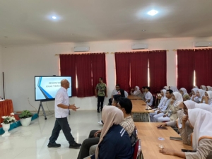 Nehru Sagena Gandeng Mahasiswa KKN IHS, Validasi Data ATS