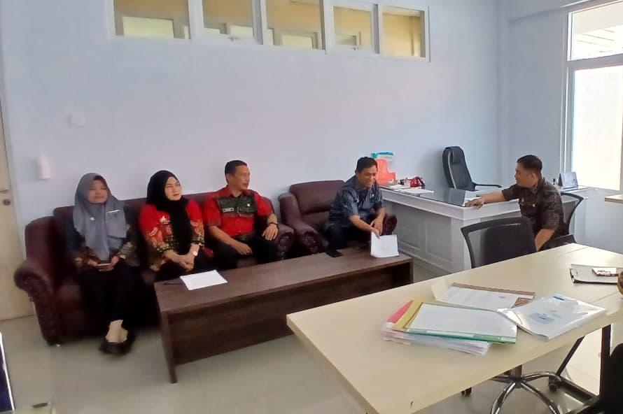 RSUD Sulbar Bersama Biro Ekbang, Bahas Pengelolaan Limbah dan Sanitasi
