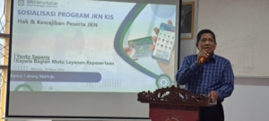 BPJS Kesehatan Mamuju Sosialisasi Hak dan Kewajiban Peserta JKN di Unimaju