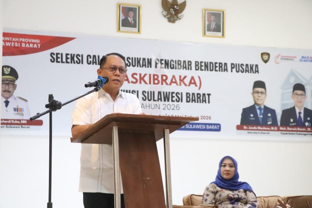 Junda Maulana Tekankan Disiplin dan Kepemimpinan dalam Seleksi Paskibraka Sulbar