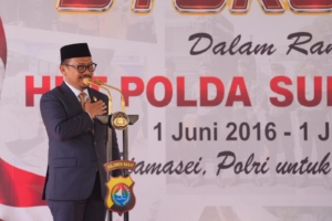 HUT ke-10 Polda Sulbar, Suhardi Duka Tekankan Pentingnya Kemitraan Polisi dan Pemerintah