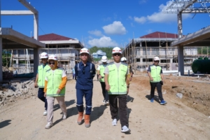 Junda Maulana Tinjau Pembangunan Sekolah Rakyat